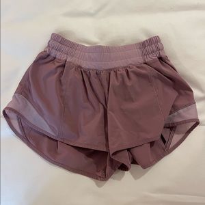 Purple lulu lemon shorts!